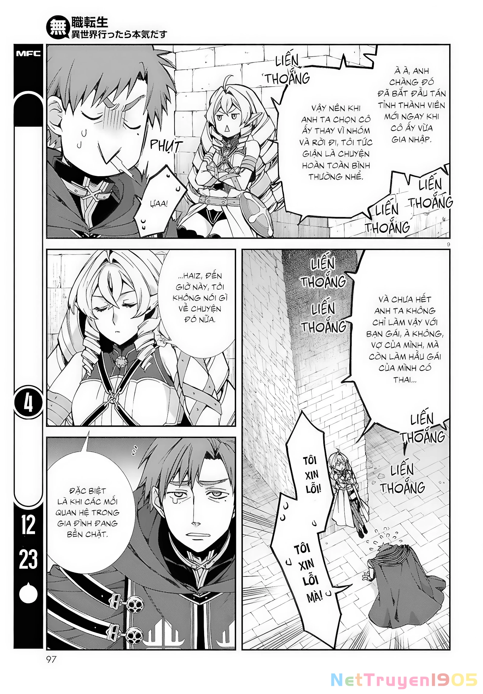 Chuyển Sinh Không Nghề Nghiệp: Tôi Sẽ Cố Gắng Hết Sức Nếu Tôi Đến Thế Giới Khác Chapter 106 - 10