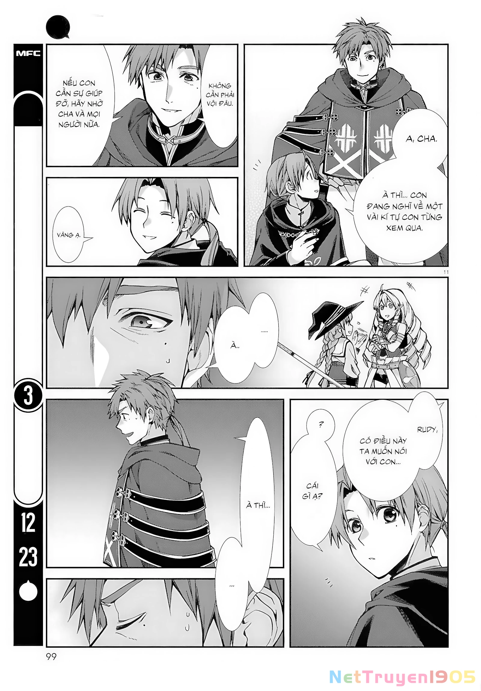 Chuyển Sinh Không Nghề Nghiệp: Tôi Sẽ Cố Gắng Hết Sức Nếu Tôi Đến Thế Giới Khác Chapter 106 - 12