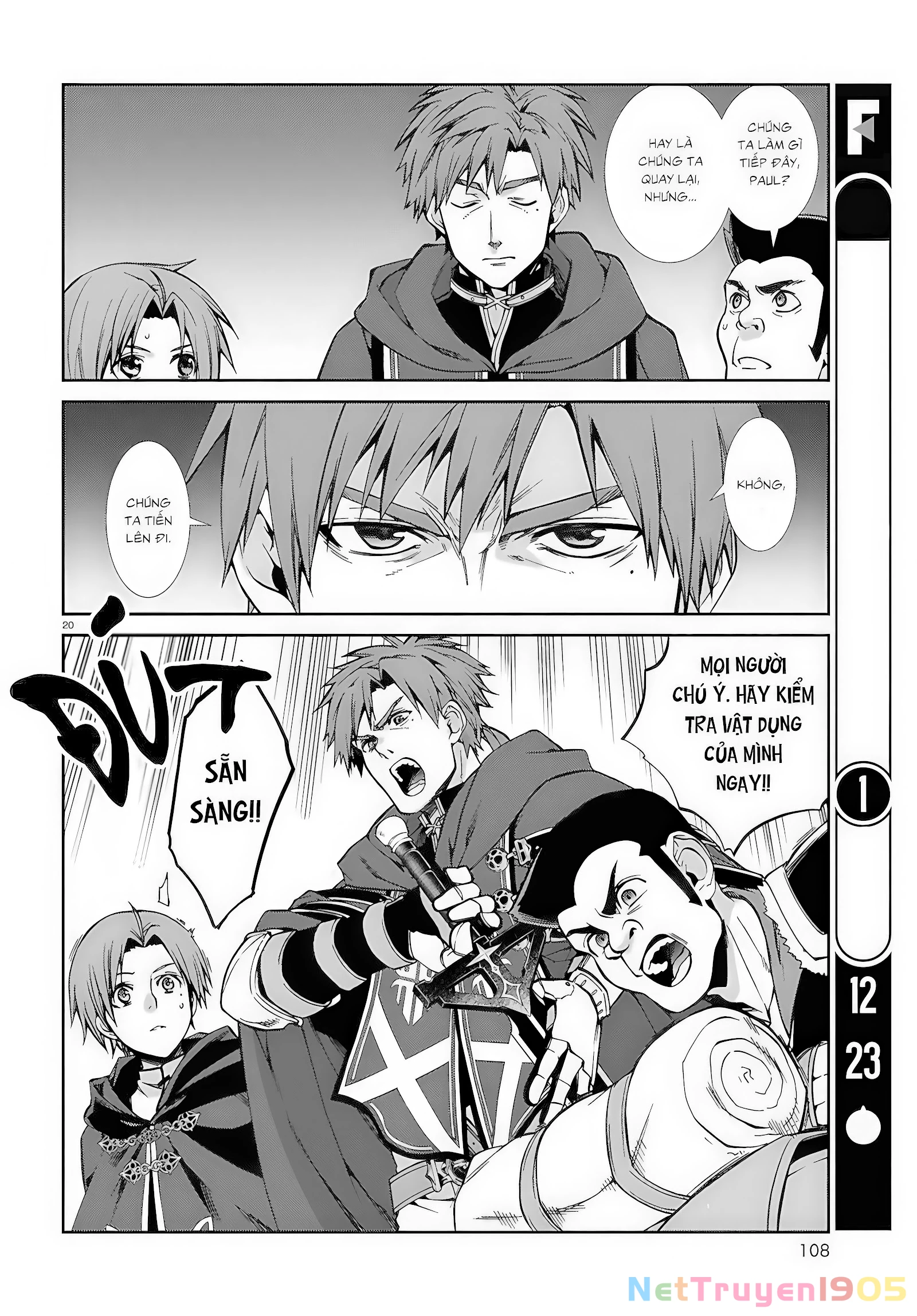 Chuyển Sinh Không Nghề Nghiệp: Tôi Sẽ Cố Gắng Hết Sức Nếu Tôi Đến Thế Giới Khác Chapter 106 - 21