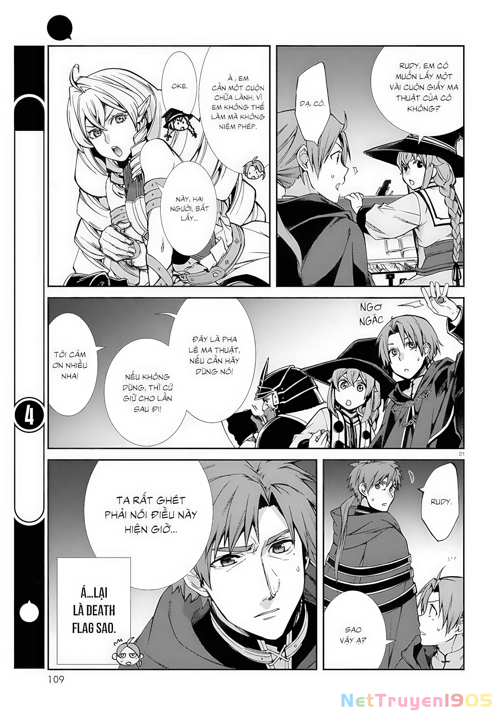 Chuyển Sinh Không Nghề Nghiệp: Tôi Sẽ Cố Gắng Hết Sức Nếu Tôi Đến Thế Giới Khác Chapter 106 - 22