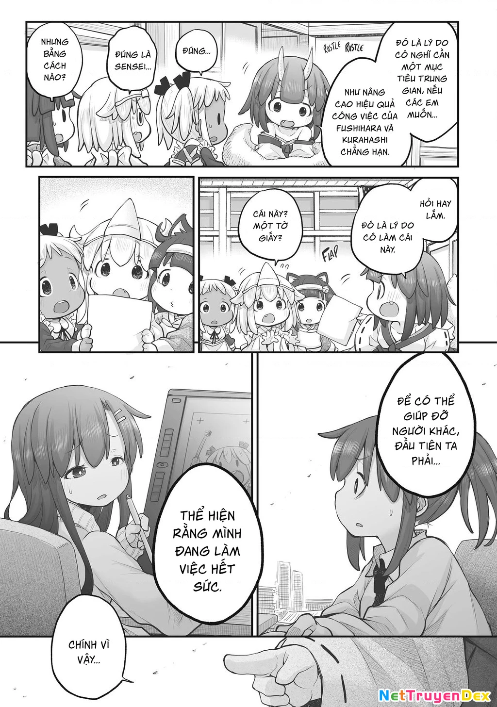 Miss Shachiku and the Little Baby Ghost Chapter 98 - 16