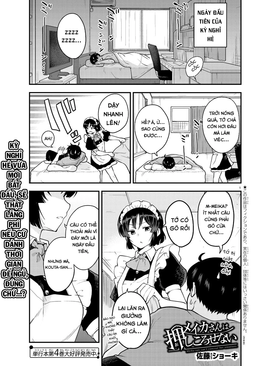 Meika-San Can't Conceal Her Emotions Chapter 72 - Trang 2