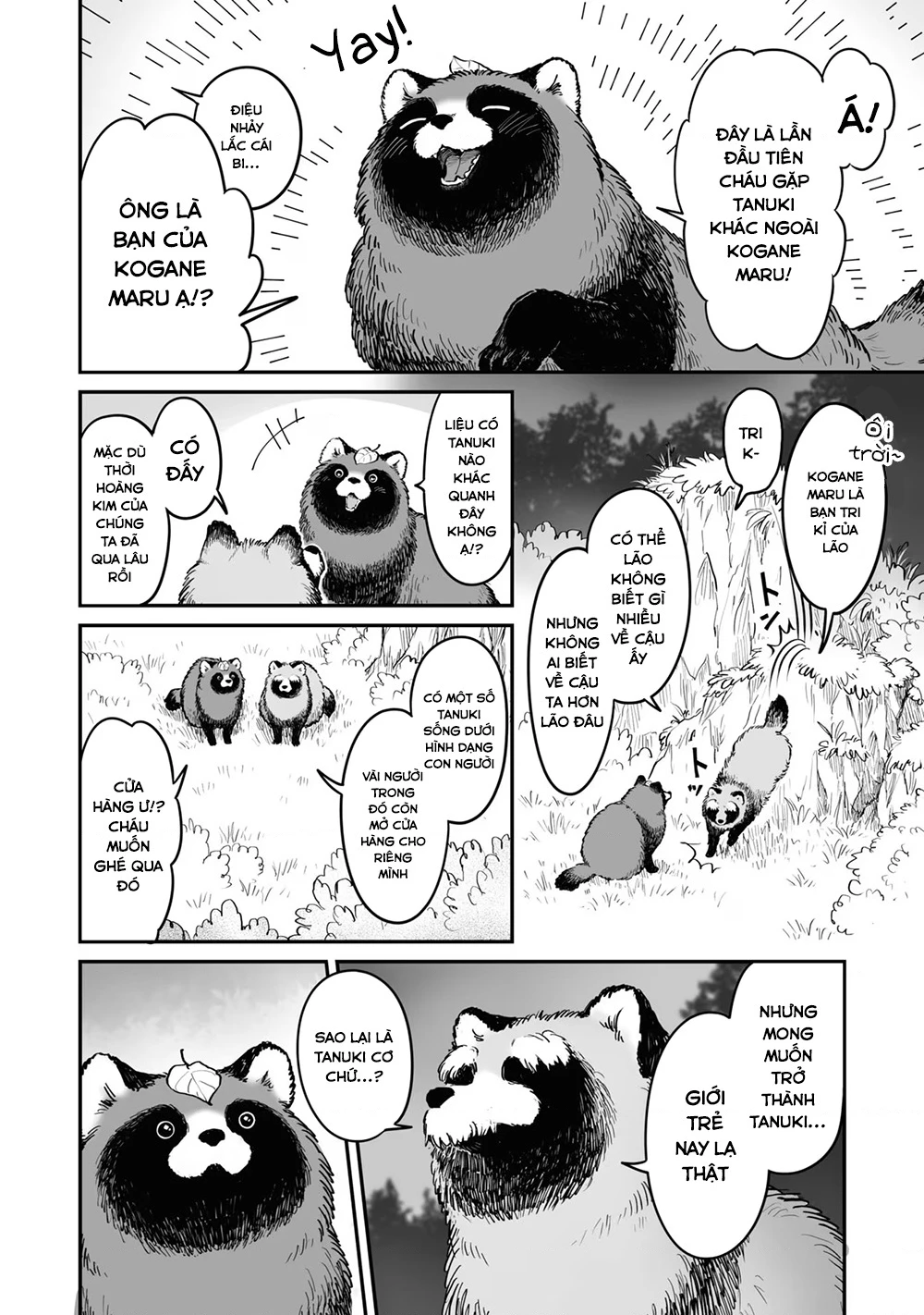 Này, có muốn làm Tanuki không? Chapter 18 - 3