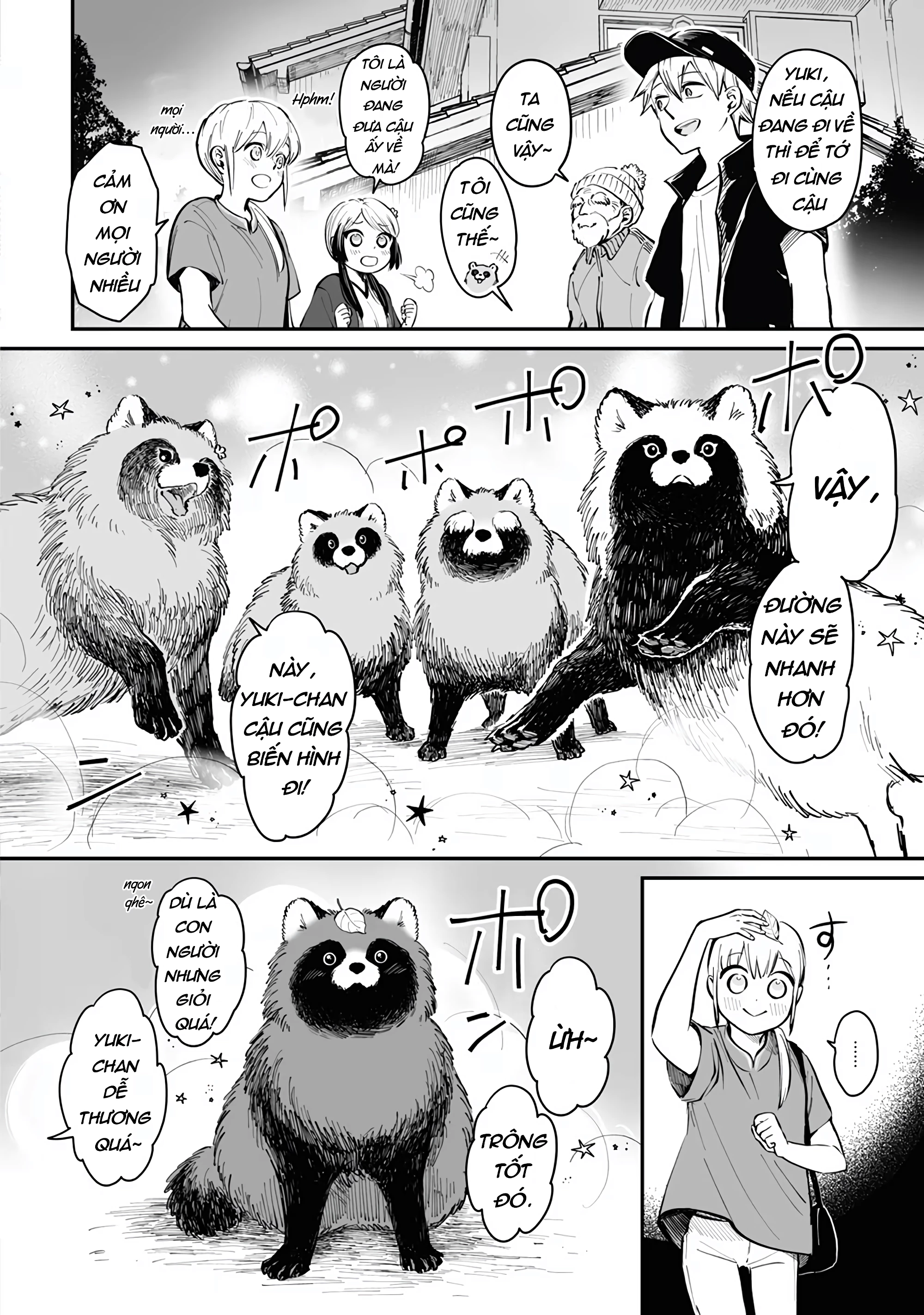 Này, có muốn làm Tanuki không? Chapter 21.5 - 4