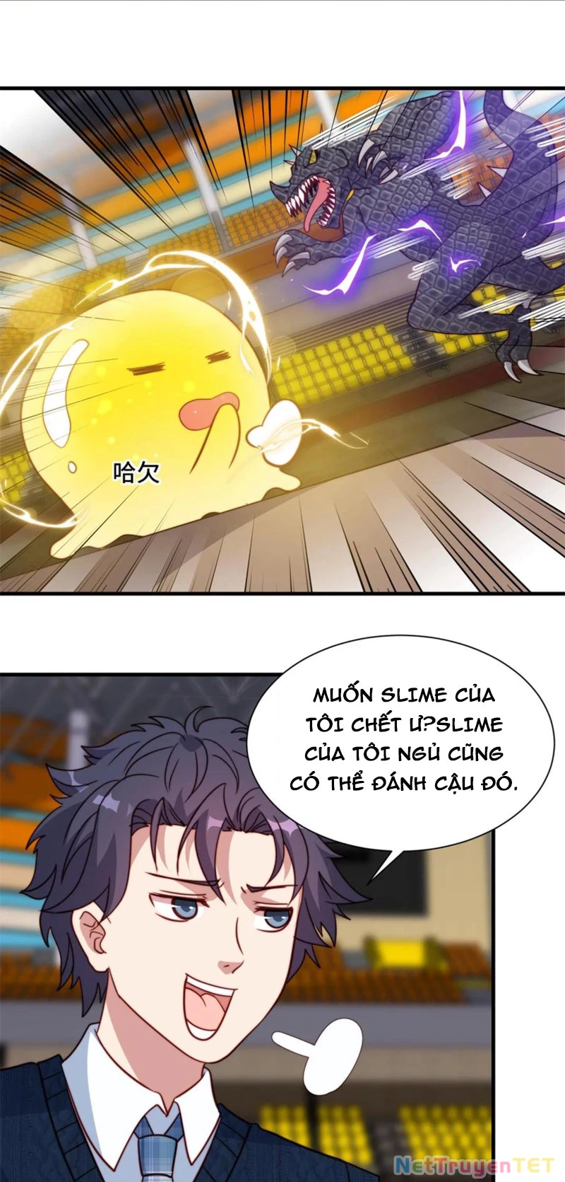 Slime ta treo cự long lên đánh là hợp lý nhỉ? Chapter 100 - 12