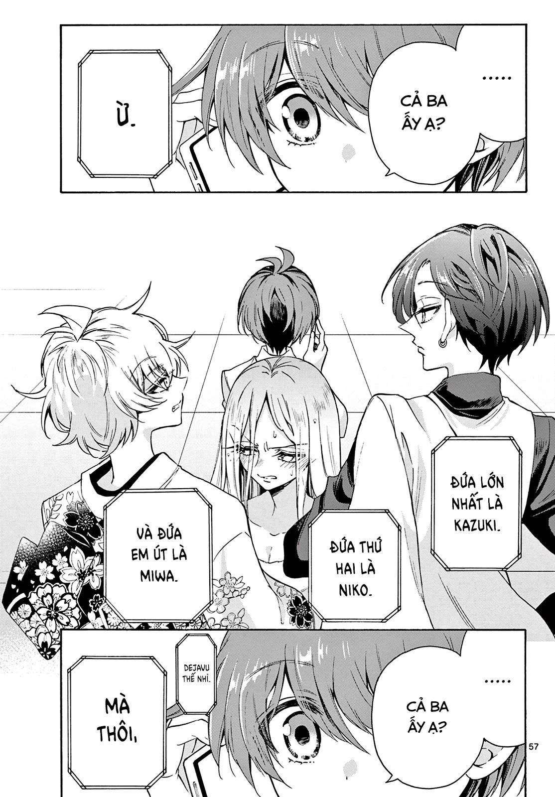 Ba Chị Em Nhà Mikadono Dễ Đối Phó Thật Đấy Chapter 1 - 55