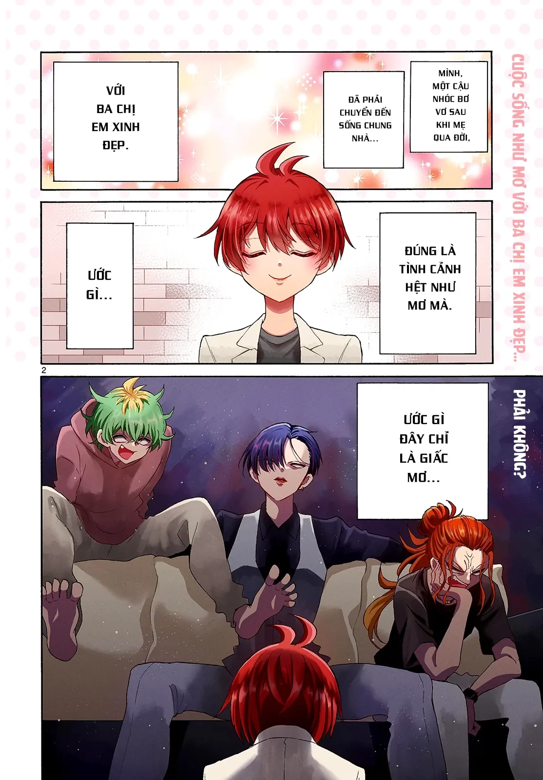 Ba Chị Em Nhà Mikadono Dễ Đối Phó Thật Đấy Chapter 2 - 3