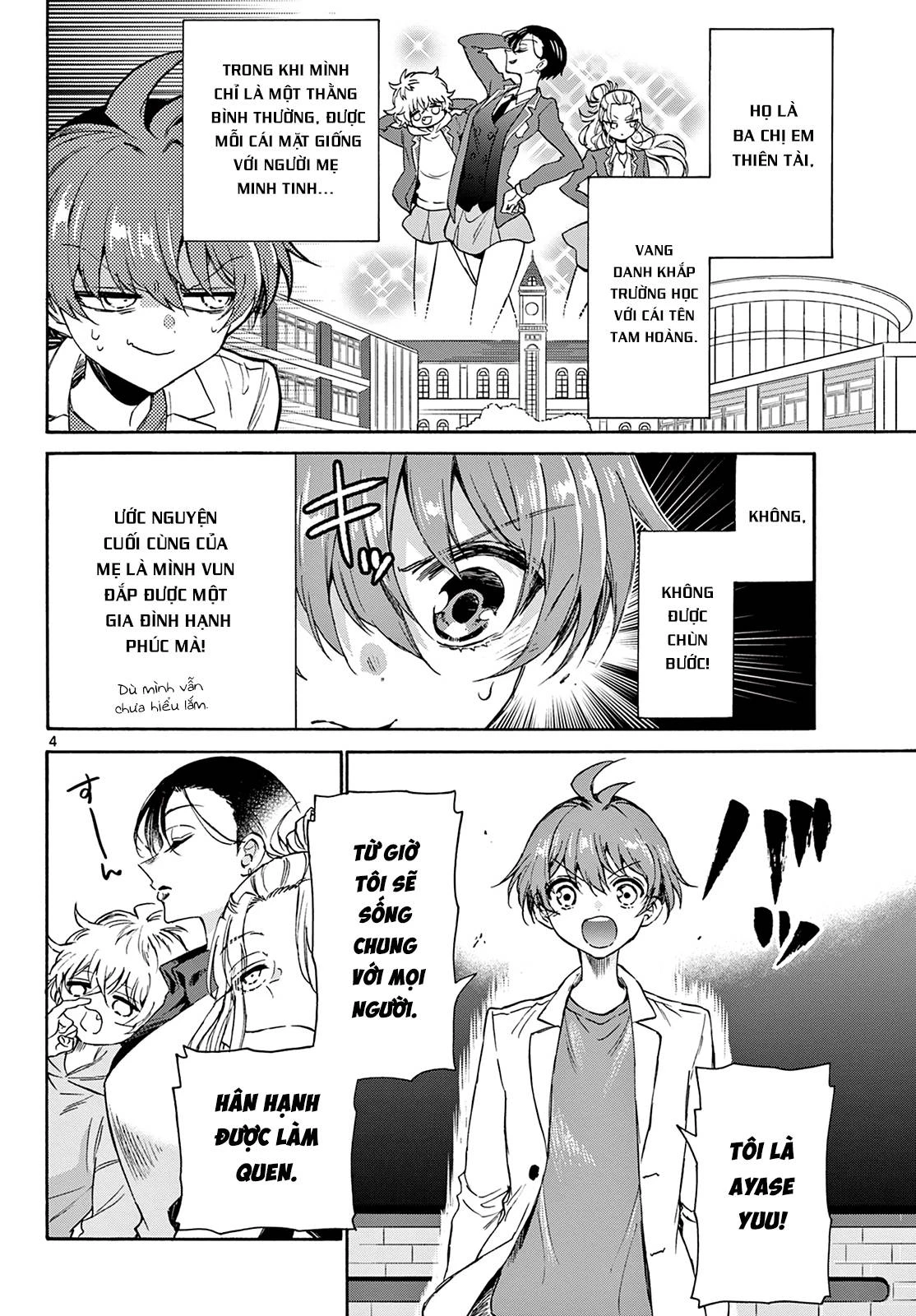 Ba Chị Em Nhà Mikadono Dễ Đối Phó Thật Đấy Chapter 2 - 5