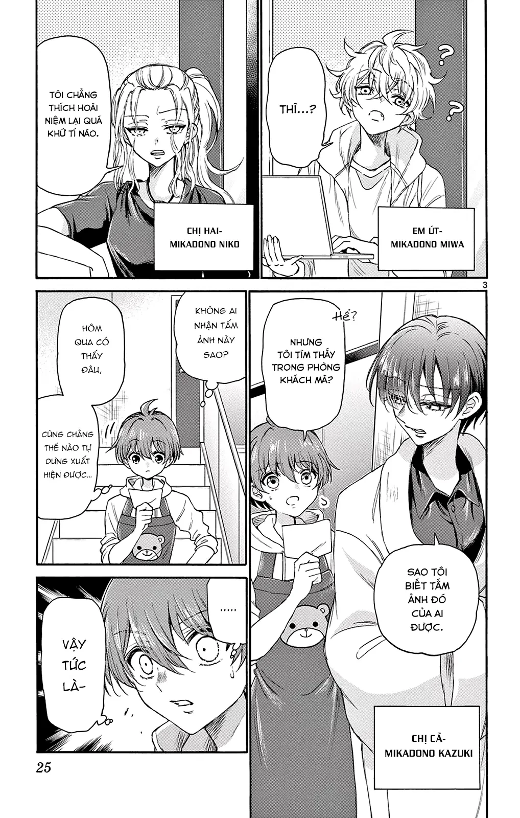 Ba Chị Em Nhà Mikadono Dễ Đối Phó Thật Đấy Chapter 8 - 4