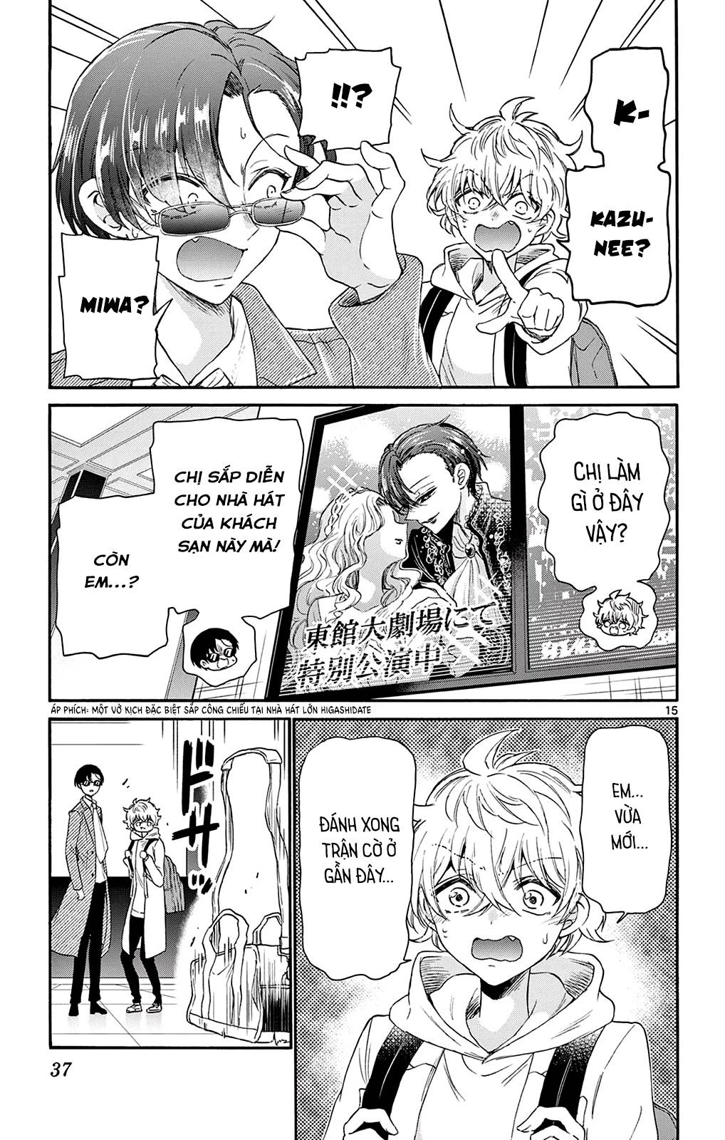 Ba Chị Em Nhà Mikadono Dễ Đối Phó Thật Đấy Chapter 8 - 16