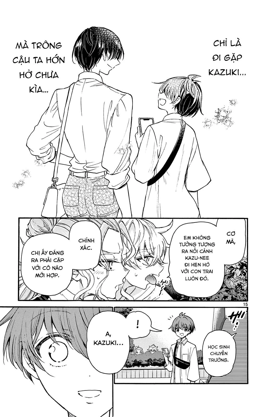 Ba Chị Em Nhà Mikadono Dễ Đối Phó Thật Đấy Chapter 18 - 16