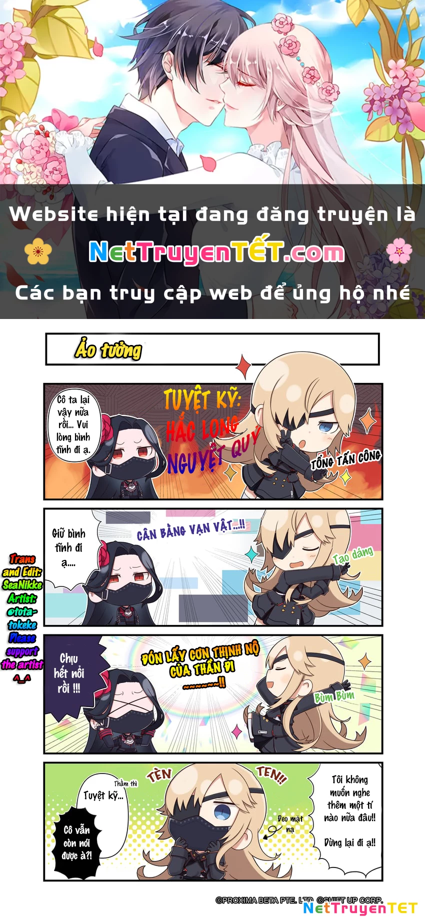 Goddess Of Victory: Nikke Official Four-Panel Comics Chapter 19 - 1