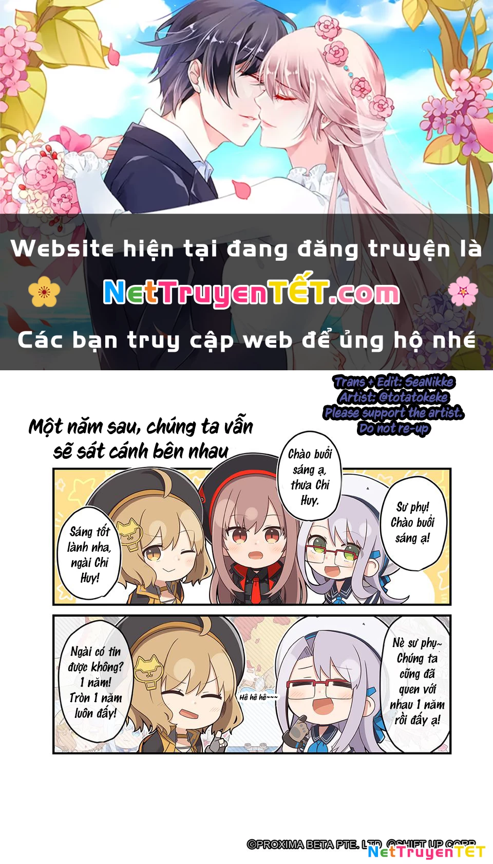 Goddess Of Victory: Nikke Official Four-Panel Comics Chapter 27 - 1