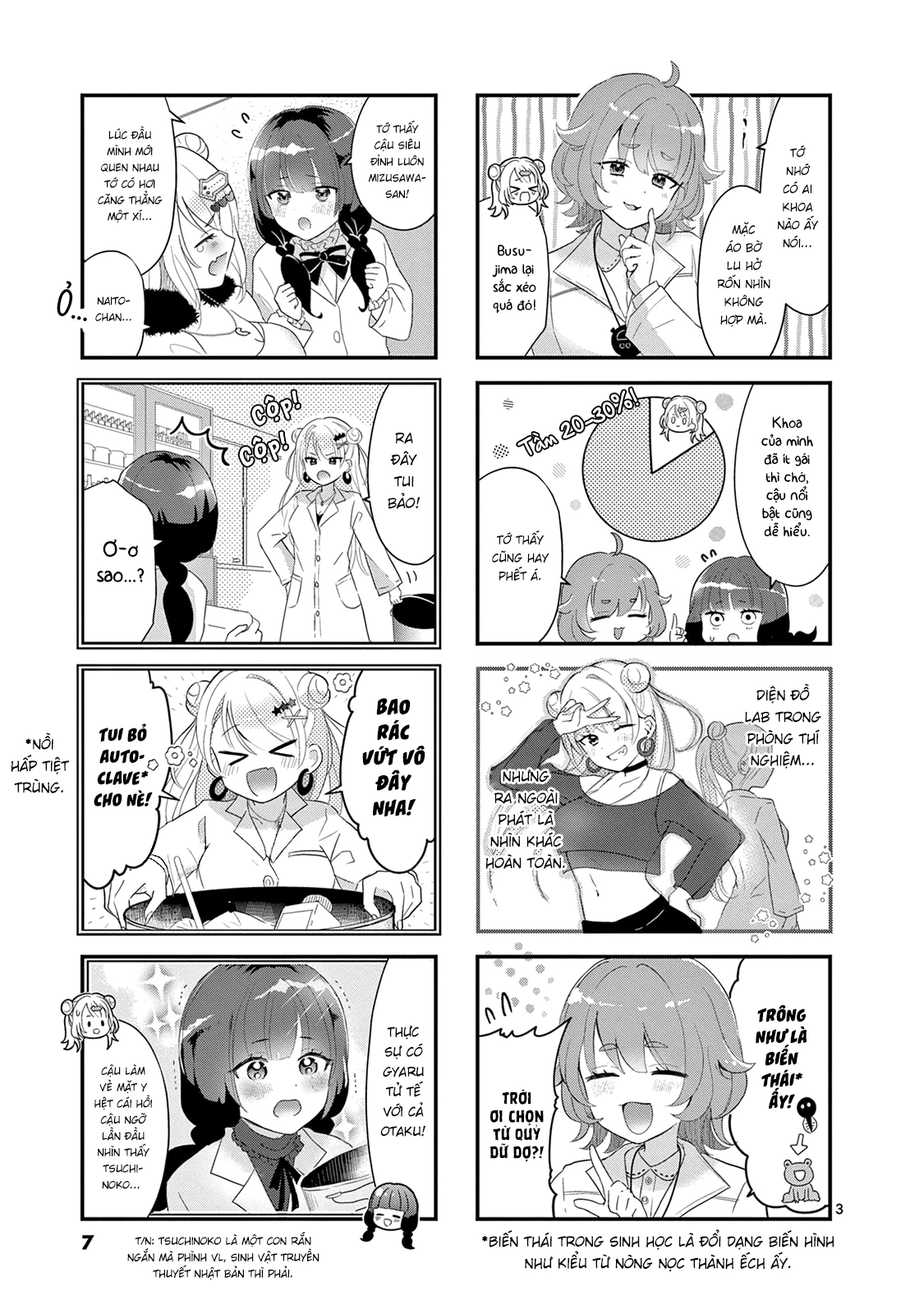 Lalalab☆ ~Gyaru, Khoa Học, và Thanh Xuân!~ Chapter 1 - 8