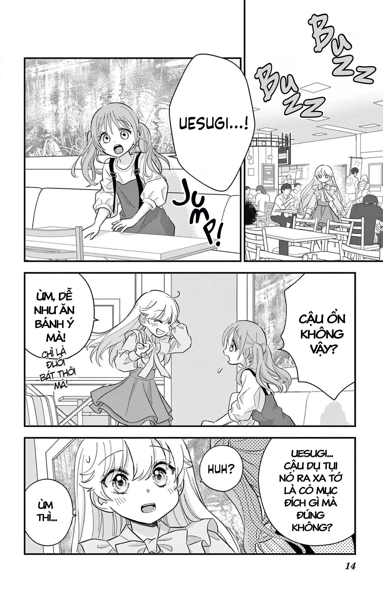 Uesugi-kun wa Onnanoko wo Yametai Chapter 6 - 14