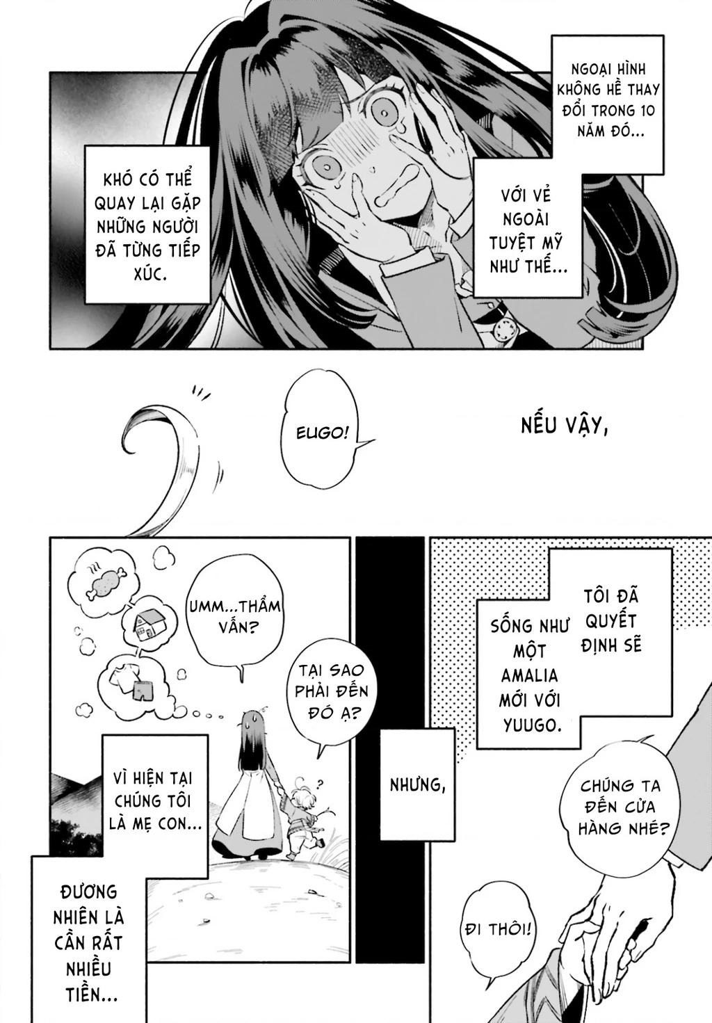 Cuộc sống thưởng trà của Amalia, nàng phù thủy bị lãng quên Chapter 2 - 3