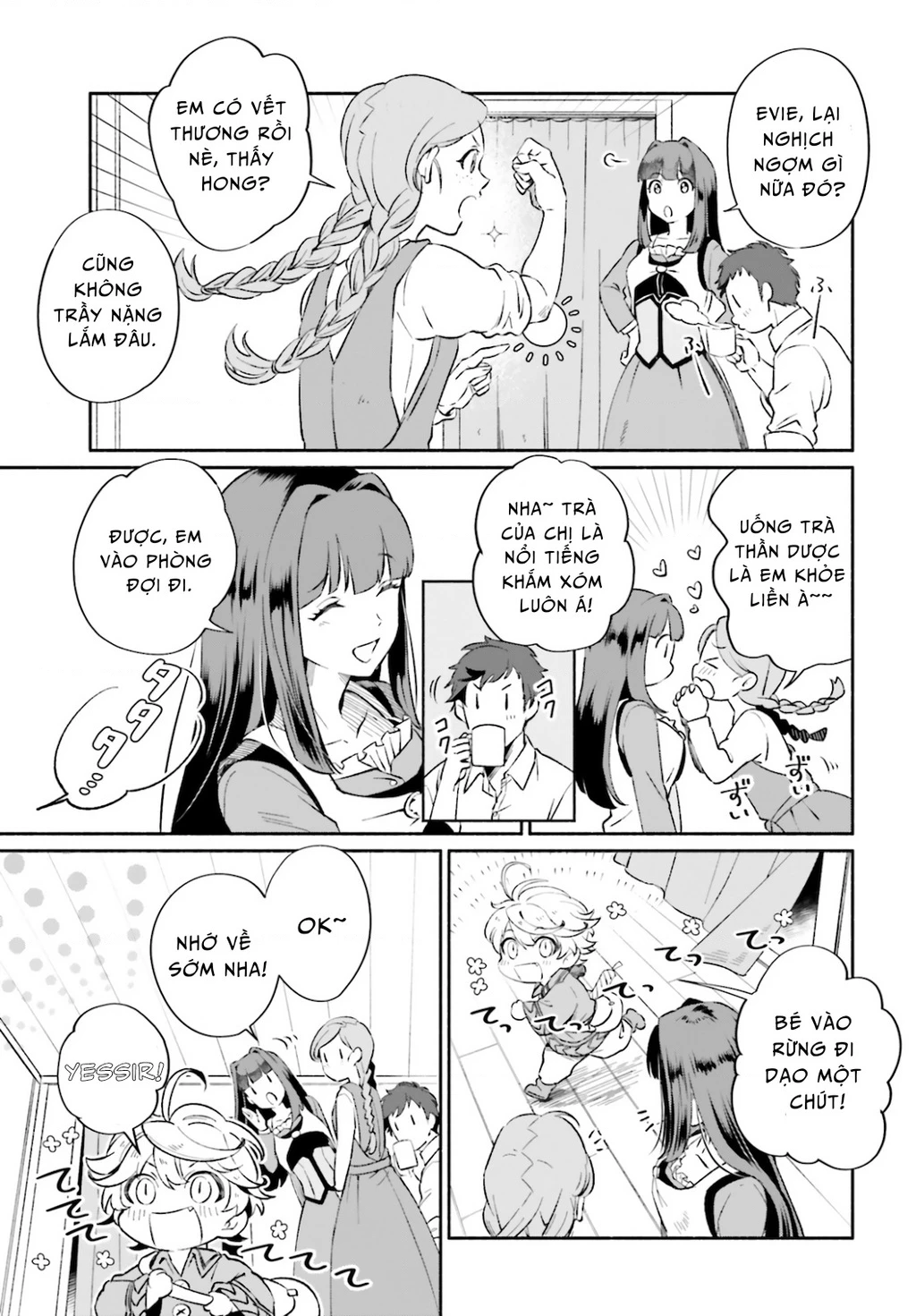 Cuộc sống thưởng trà của Amalia, nàng phù thủy bị lãng quên Chapter 2 - 14