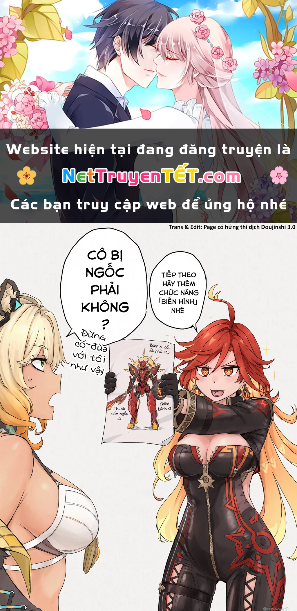 Tuyển tập truyện dịch của Page có hứng thì dịch Doujinshi Chapter 552 - 1