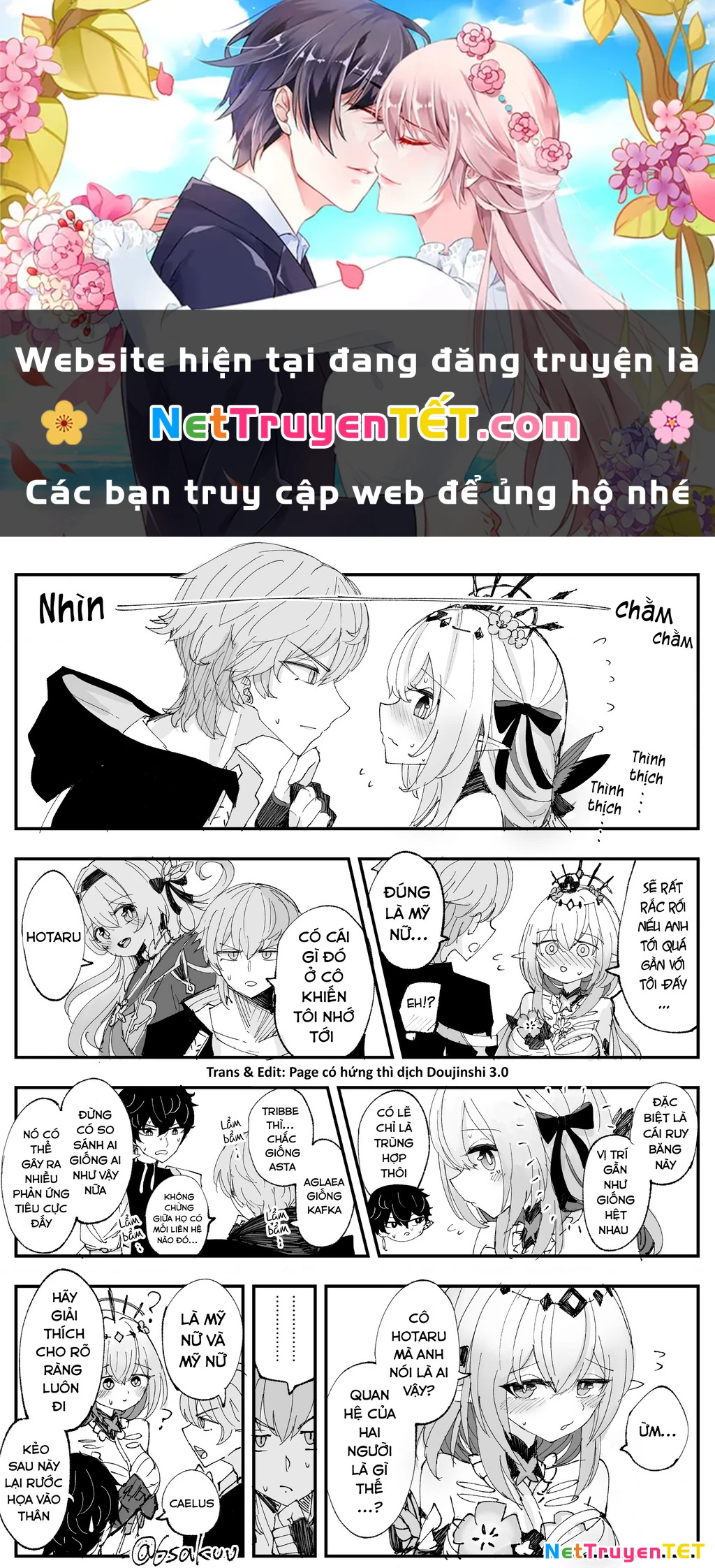 Tuyển tập truyện dịch của Page có hứng thì dịch Doujinshi Chapter 558 - 1