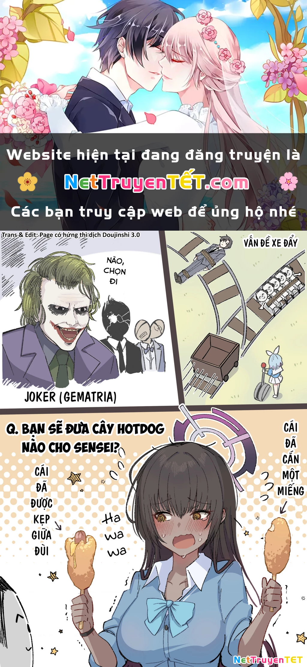 Tuyển tập truyện dịch của Page có hứng thì dịch Doujinshi Chapter 563 - 1