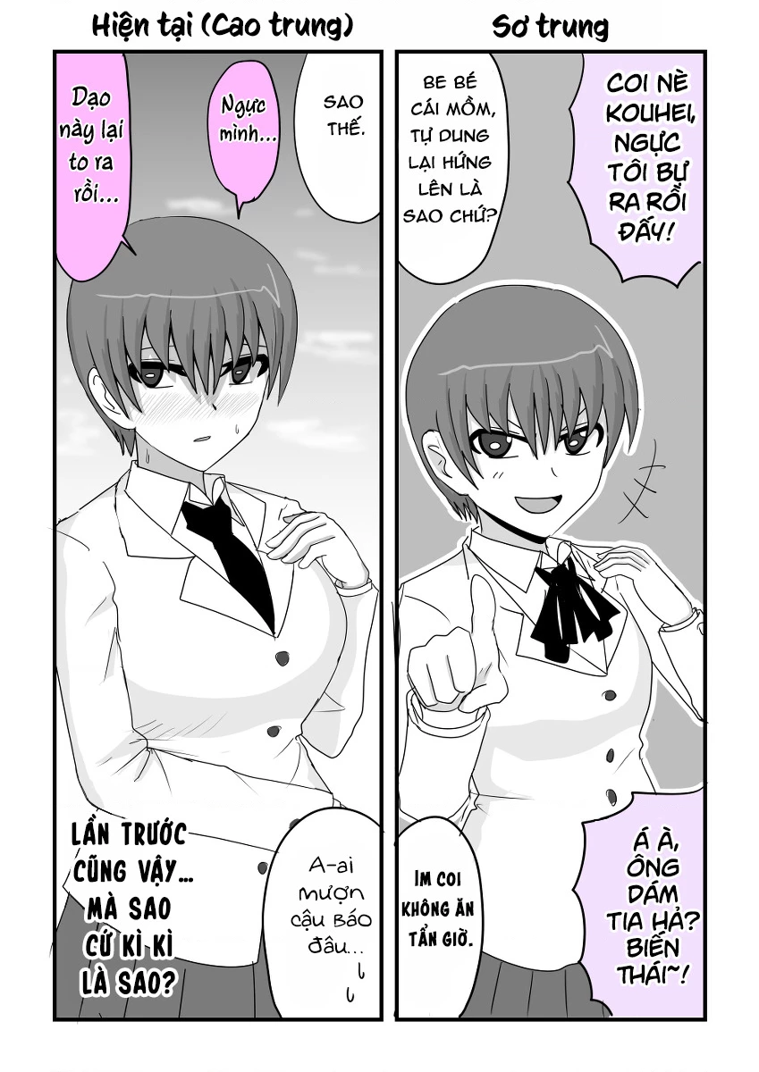 Tôi có một nhỏ bạn thân, nhưng dạo này cô ấy cứ kì kì sao ấy Chapter 07 - 3