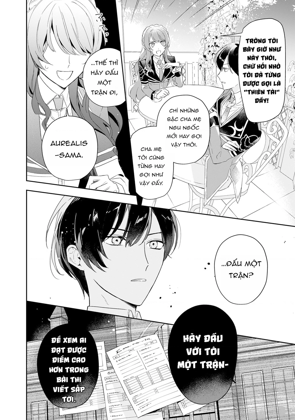 Akuyaku Reijou to Akuyaku Reisoku ga, Deatte Koi ni Ochitanara Chapter 2 - Trang 2