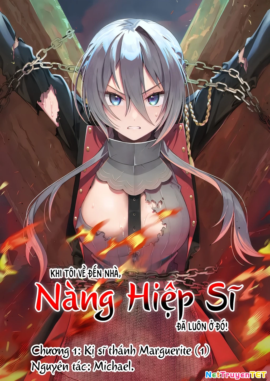 Khi tôi về đến nhà, Nàng Hiệp Sĩ đã luôn ở đó! Chapter 1 - Trang 2