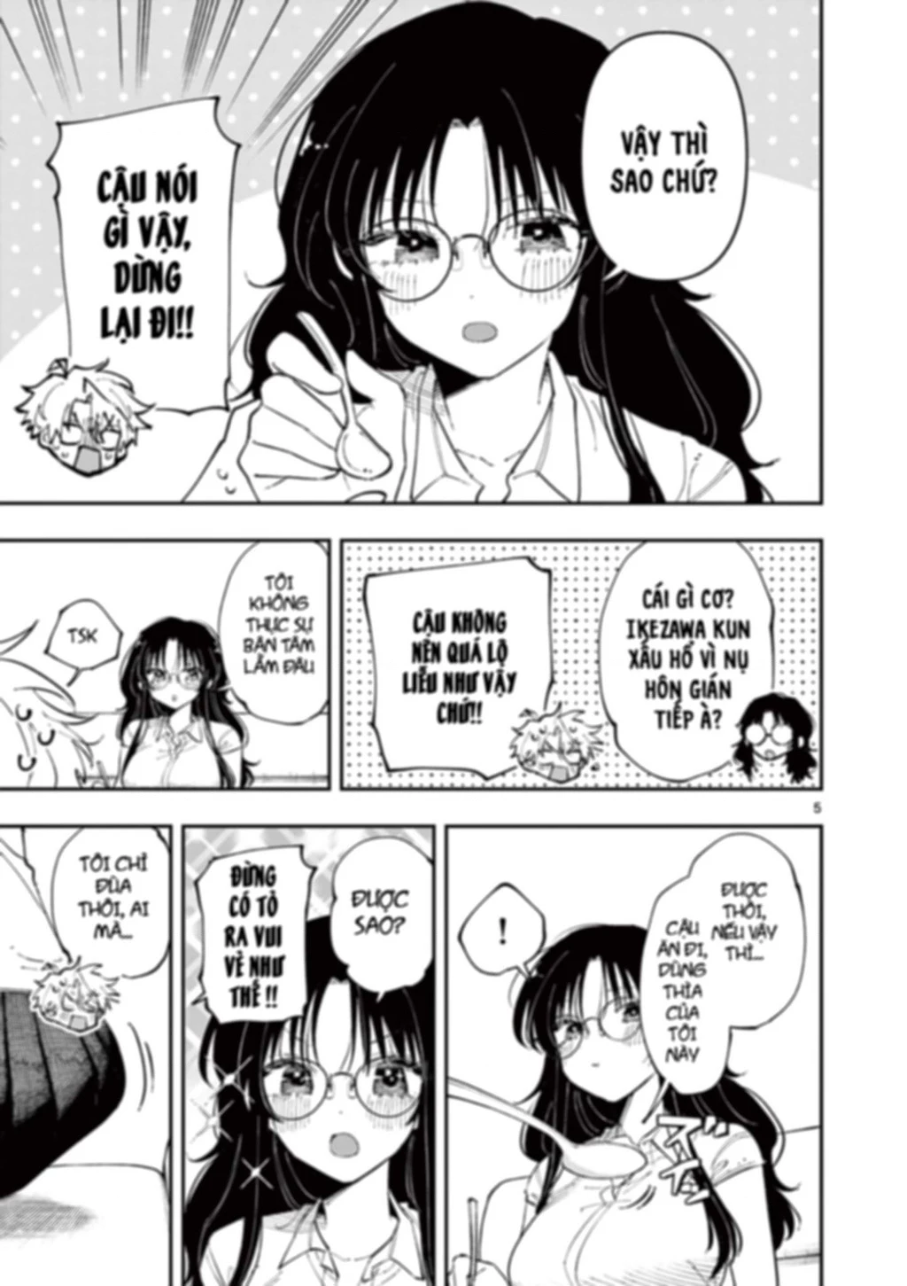 Nhỏ ngồi cạnh bên nhìn tôi với ánh mắt như vậy Chapter 40 - Trang 2