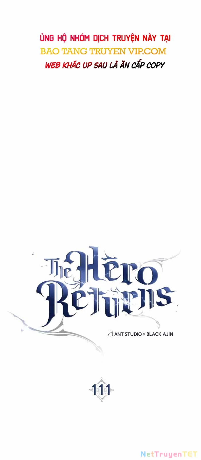 Anh Hùng Trở Về Chapter 111 - 9