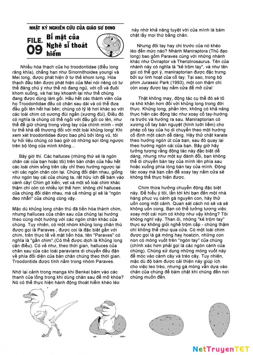 Khu bảo tồn khủng long Chapter 9 - 30