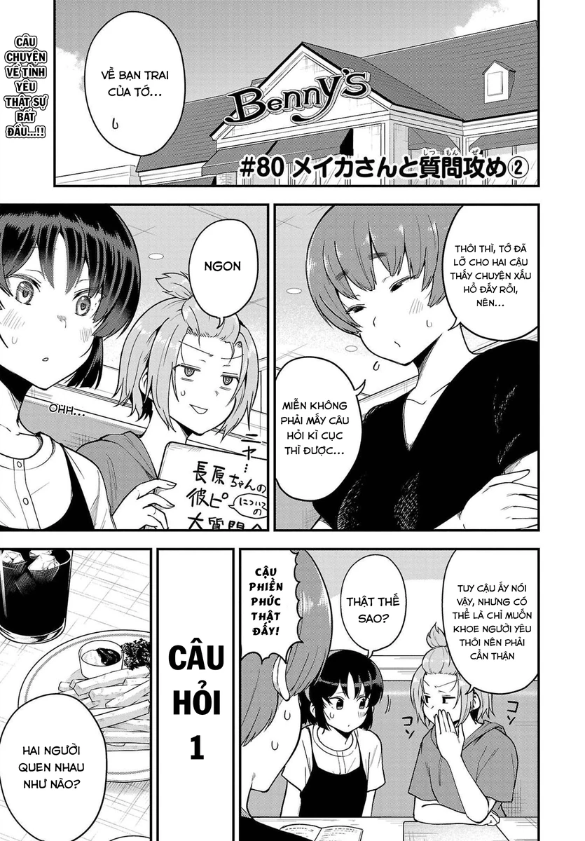 Meika-San Can't Conceal Her Emotions Chapter 80 - Trang 2