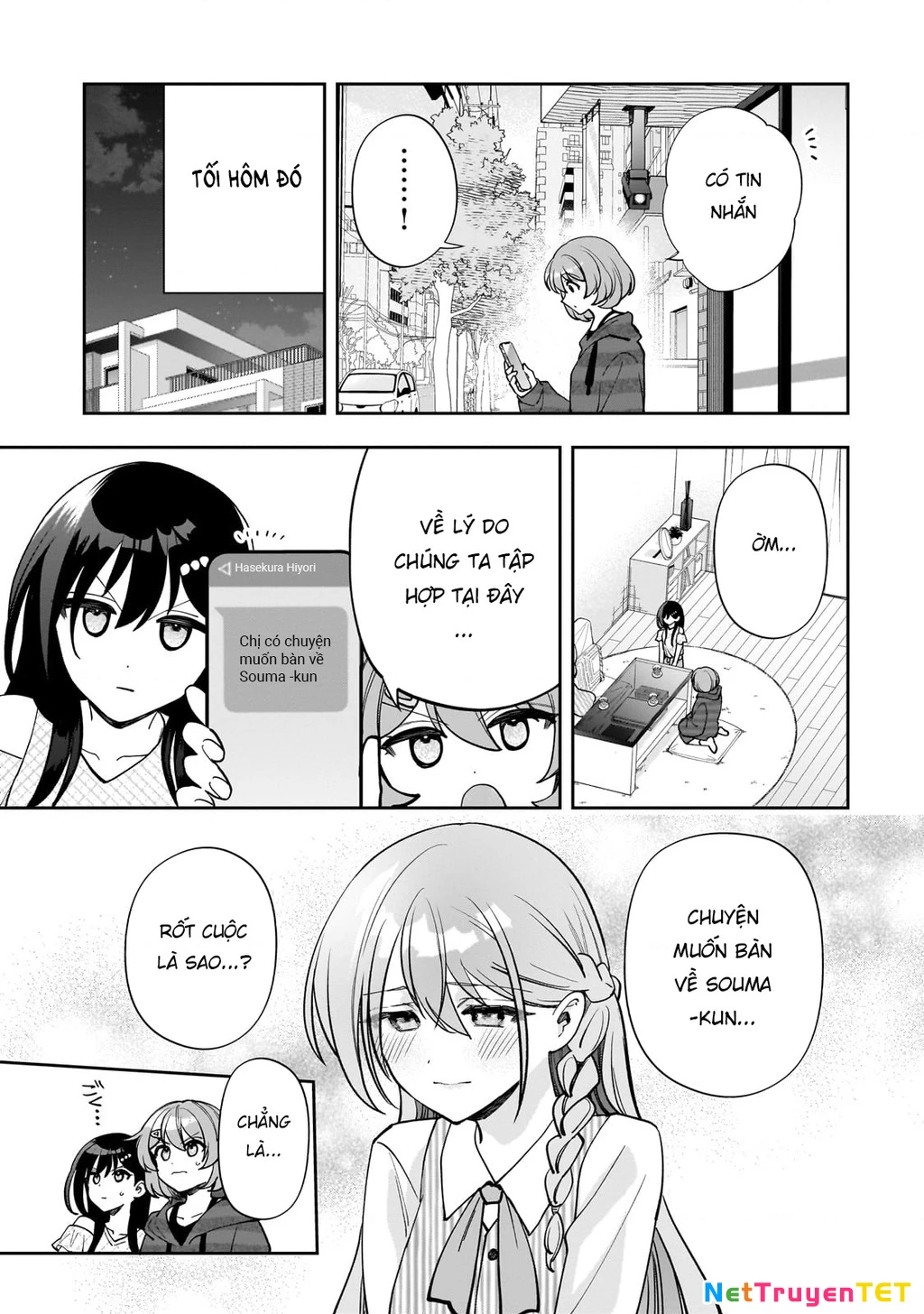Net no "Oshi" to Real no "Oshi" ga Tonari ni Hikkoshite Kita Chapter 17 - Trang 2
