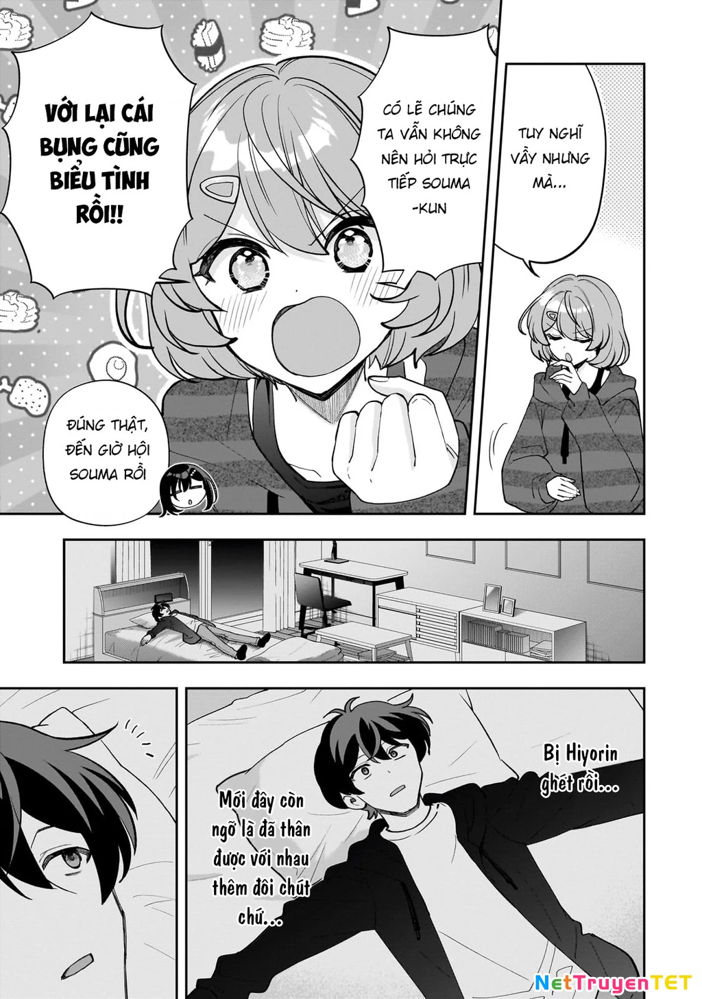 Net no "Oshi" to Real no "Oshi" ga Tonari ni Hikkoshite Kita Chapter 17 - Trang 2