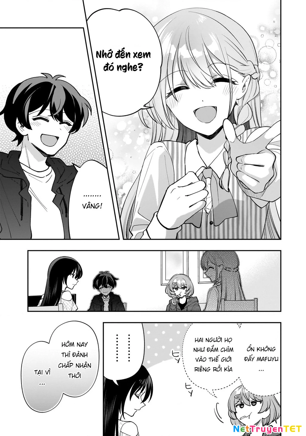Net no "Oshi" to Real no "Oshi" ga Tonari ni Hikkoshite Kita Chapter 17 - Trang 2