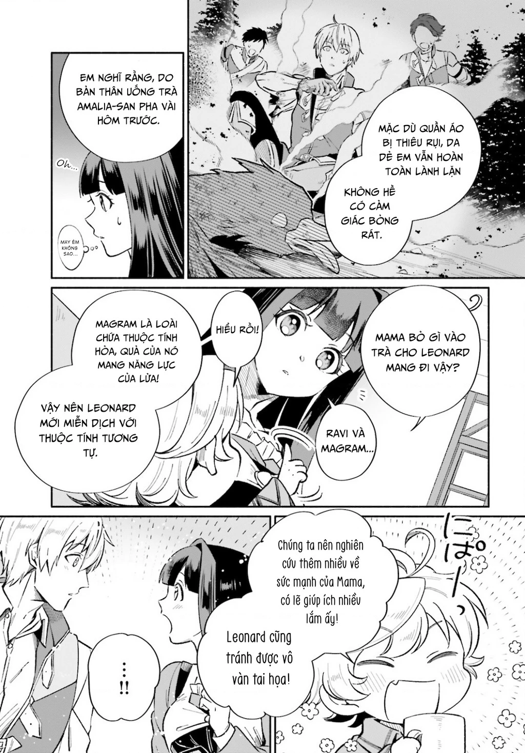 Cuộc sống thưởng trà của Amalia, nàng phù thủy bị lãng quên Chapter 6 - 11