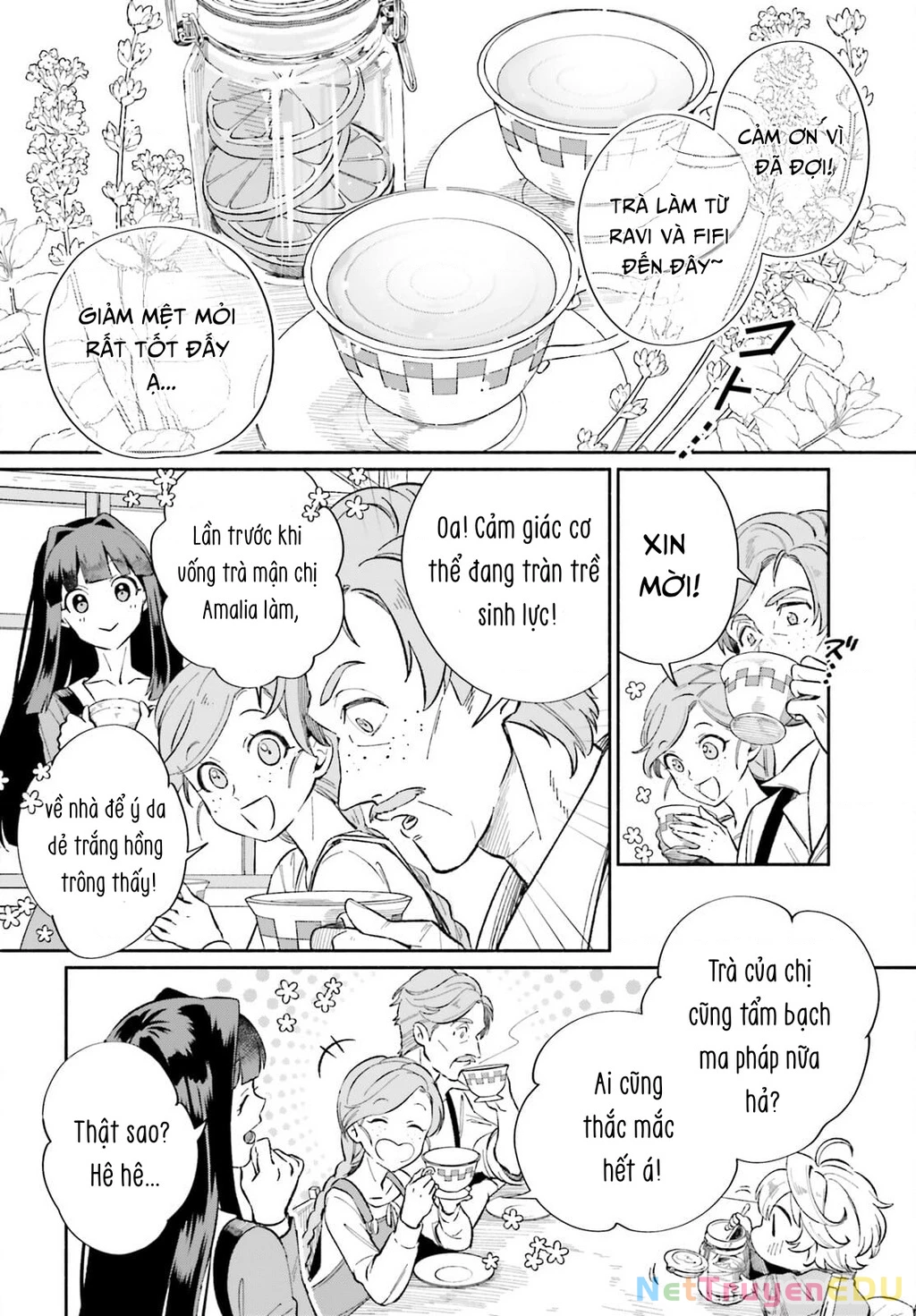 Cuộc sống thưởng trà của Amalia, nàng phù thủy bị lãng quên Chapter 7 - 9