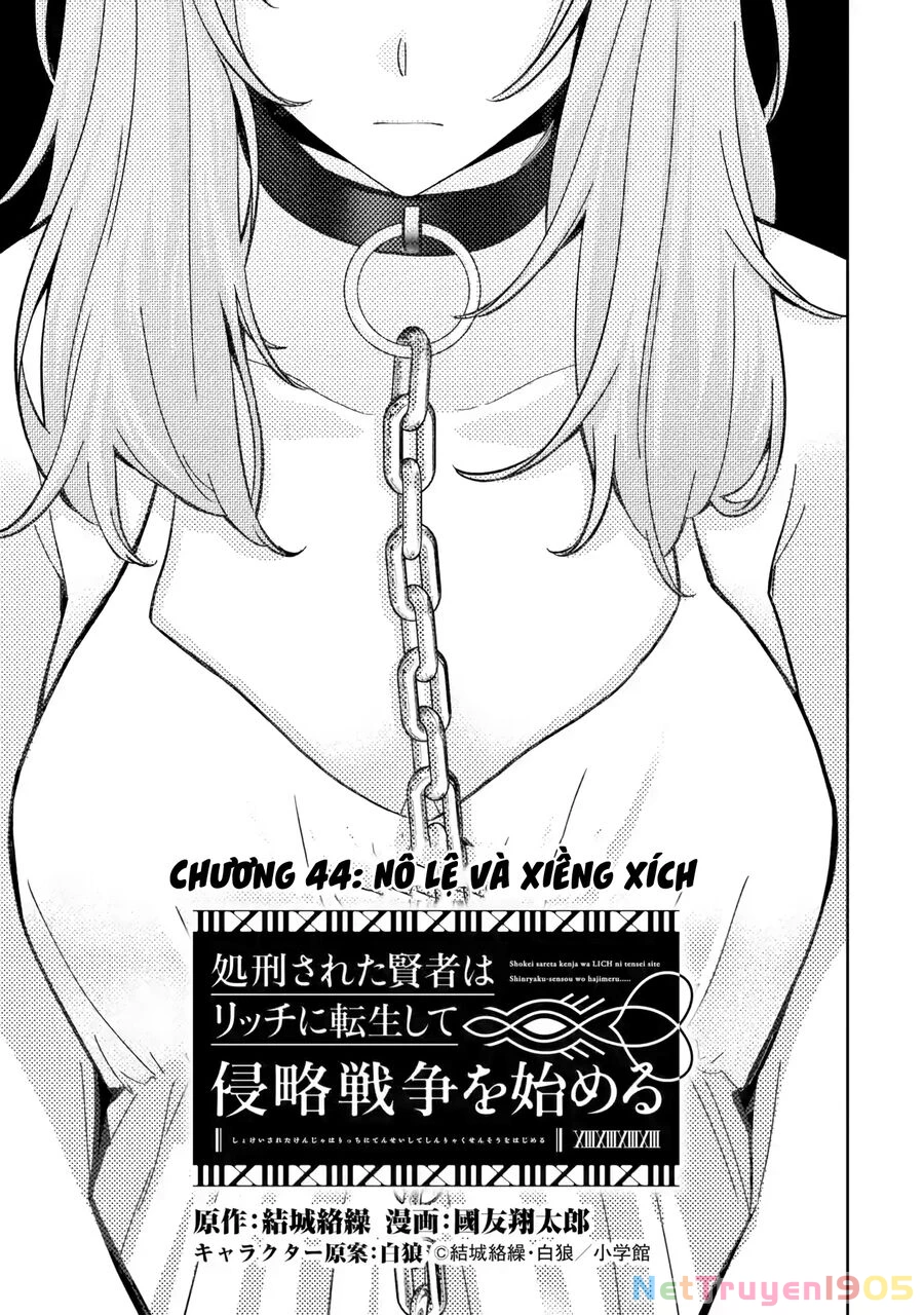 Shokei Sareta Kenja Wa Lich Ni Tensei Shite Shinryaku Sensou Wo Hajimaru Chapter 44 - 4