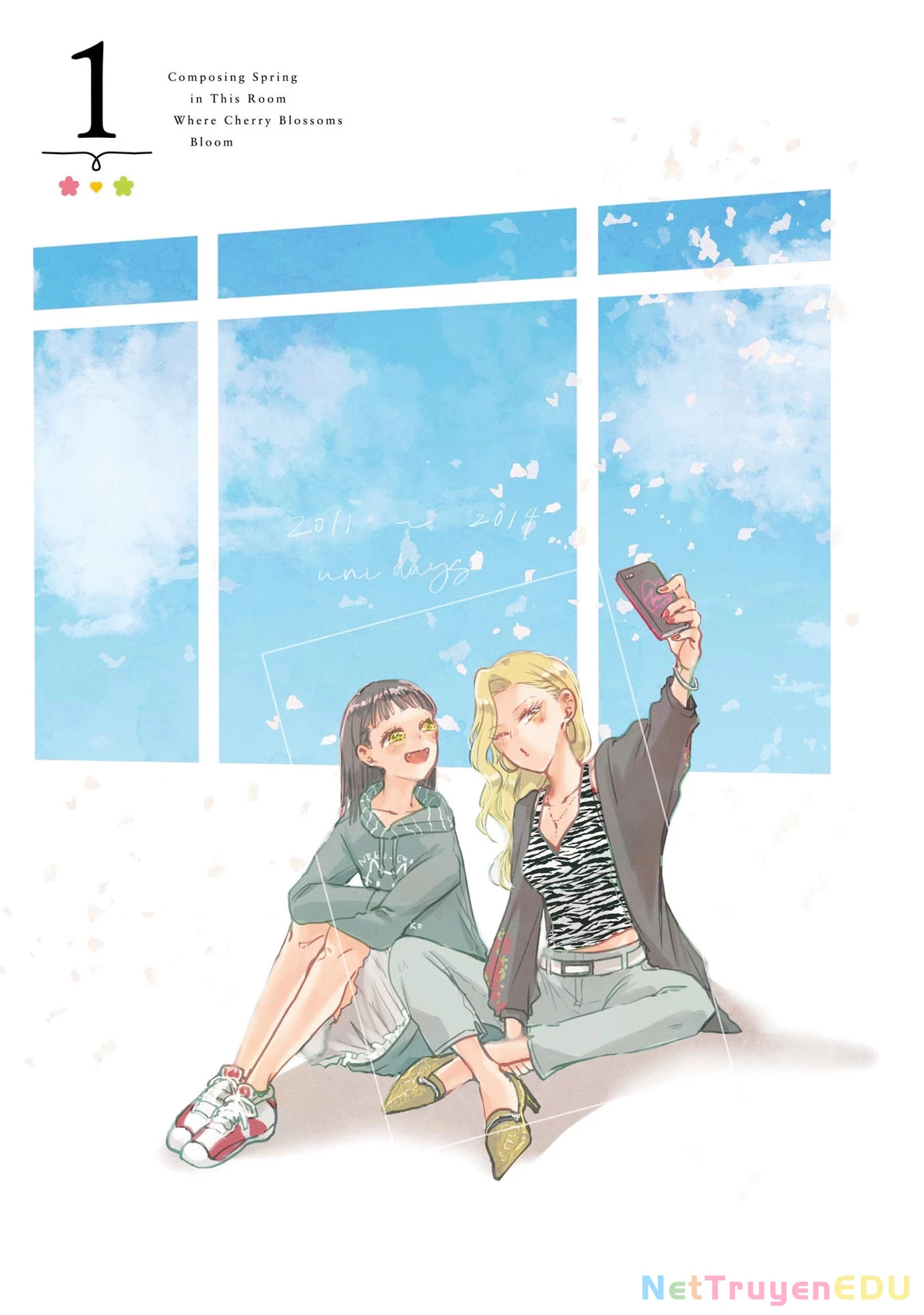Mùa xuân đang đến trong căn phòng mà hoa anh đào nở rộ này Chapter  1 - 4