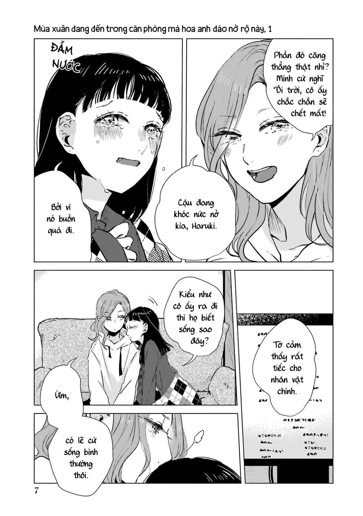 Mùa xuân đang đến trong căn phòng mà hoa anh đào nở rộ này Chapter  1 - 9