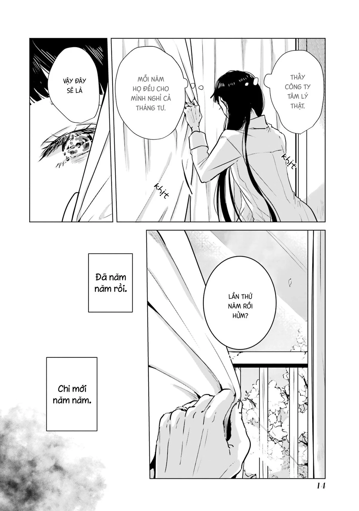 Mùa xuân đang đến trong căn phòng mà hoa anh đào nở rộ này Chapter  1 - 16