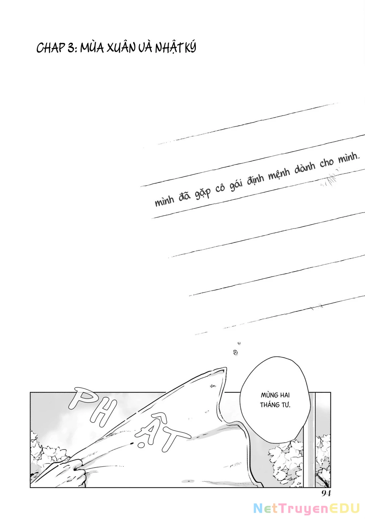 Mùa xuân đang đến trong căn phòng mà hoa anh đào nở rộ này Chapter 3 - 3