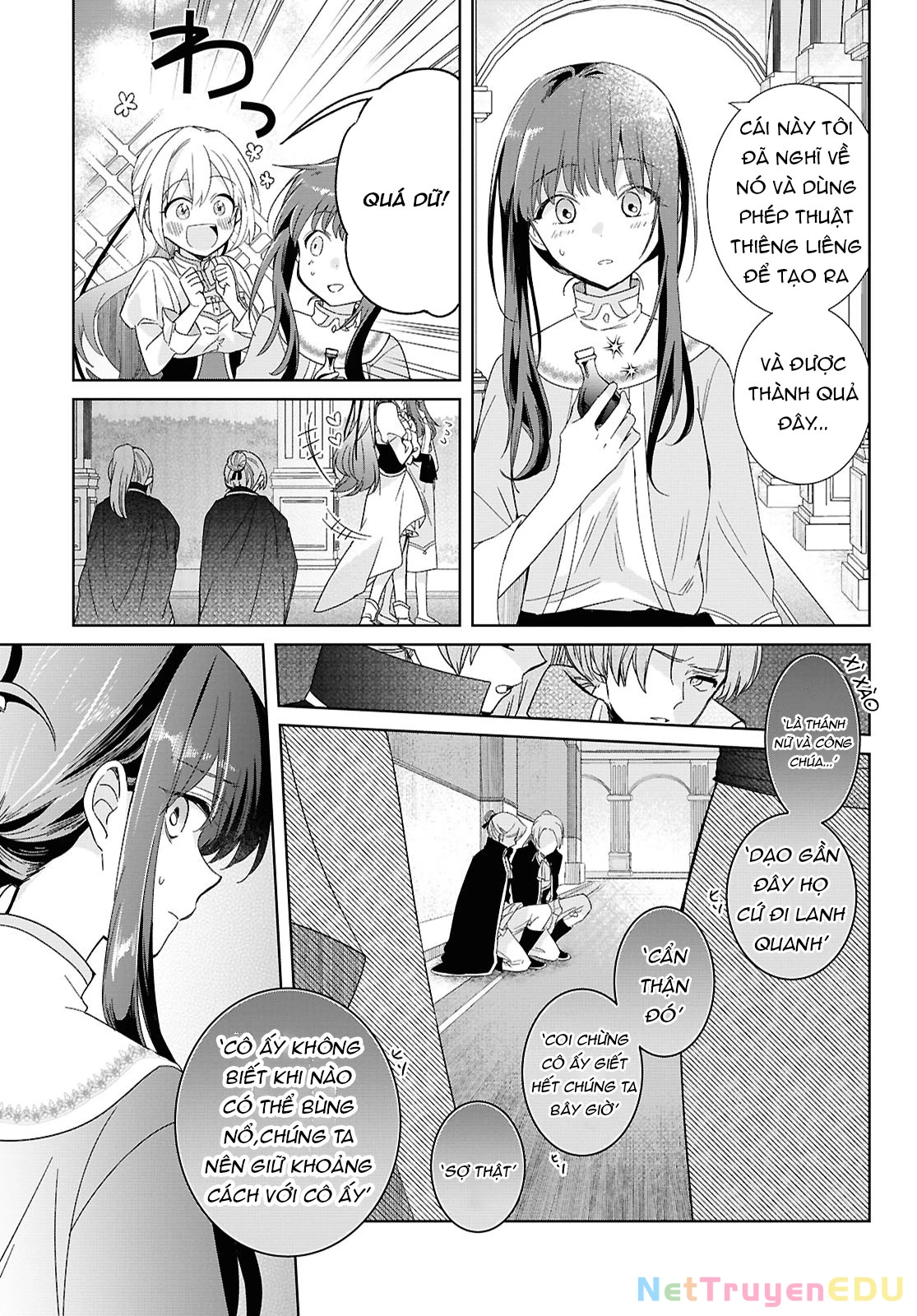 Thánh nữ yếu đuối và công chúa vô dụng~ Hành trình cứu thế giới của thánh nữ bị triệu hồi với ma lực bằng 0~ Chapter 3 - 7
