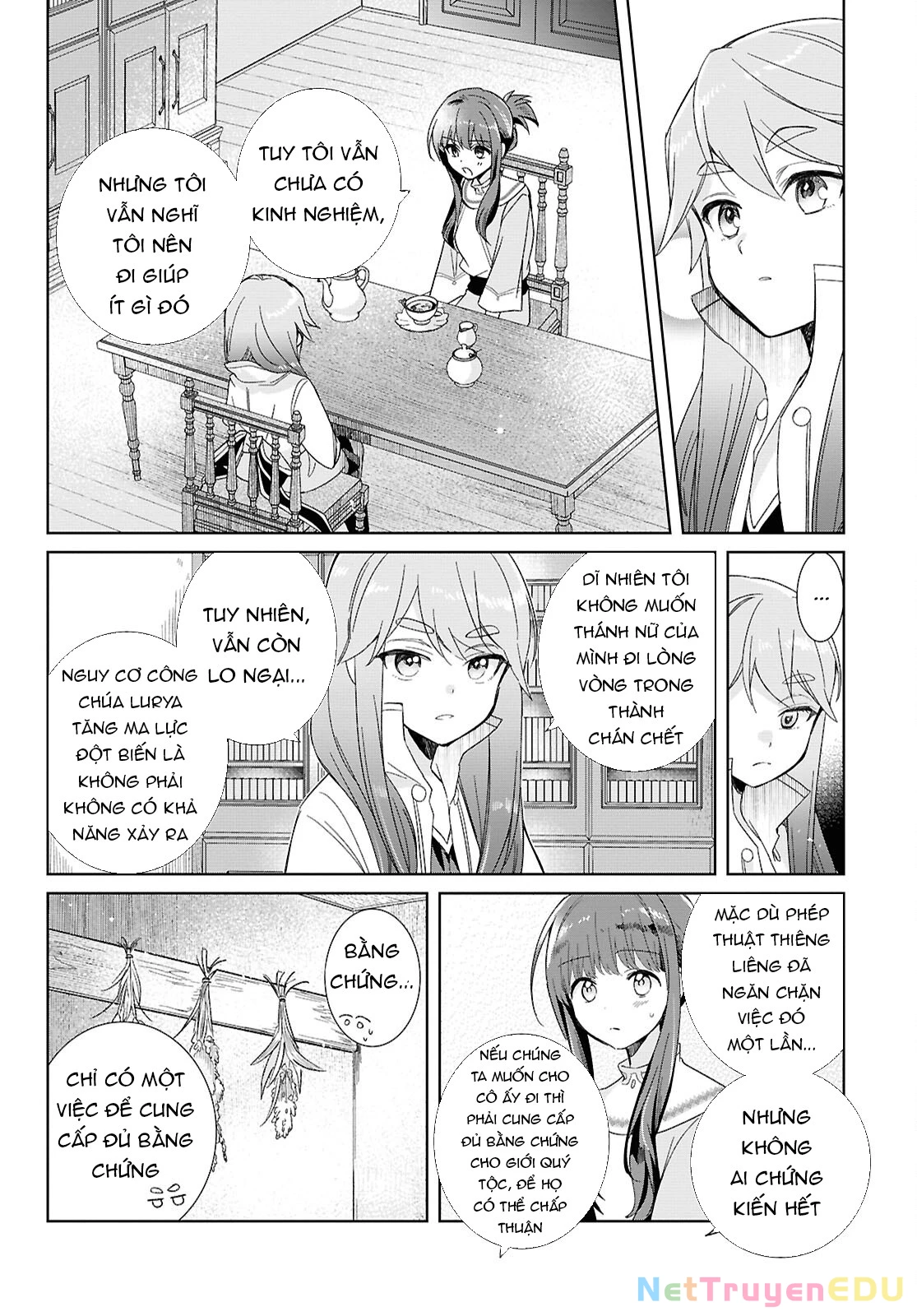 Thánh nữ yếu đuối và công chúa vô dụng~ Hành trình cứu thế giới của thánh nữ bị triệu hồi với ma lực bằng 0~ Chapter 4 - 6