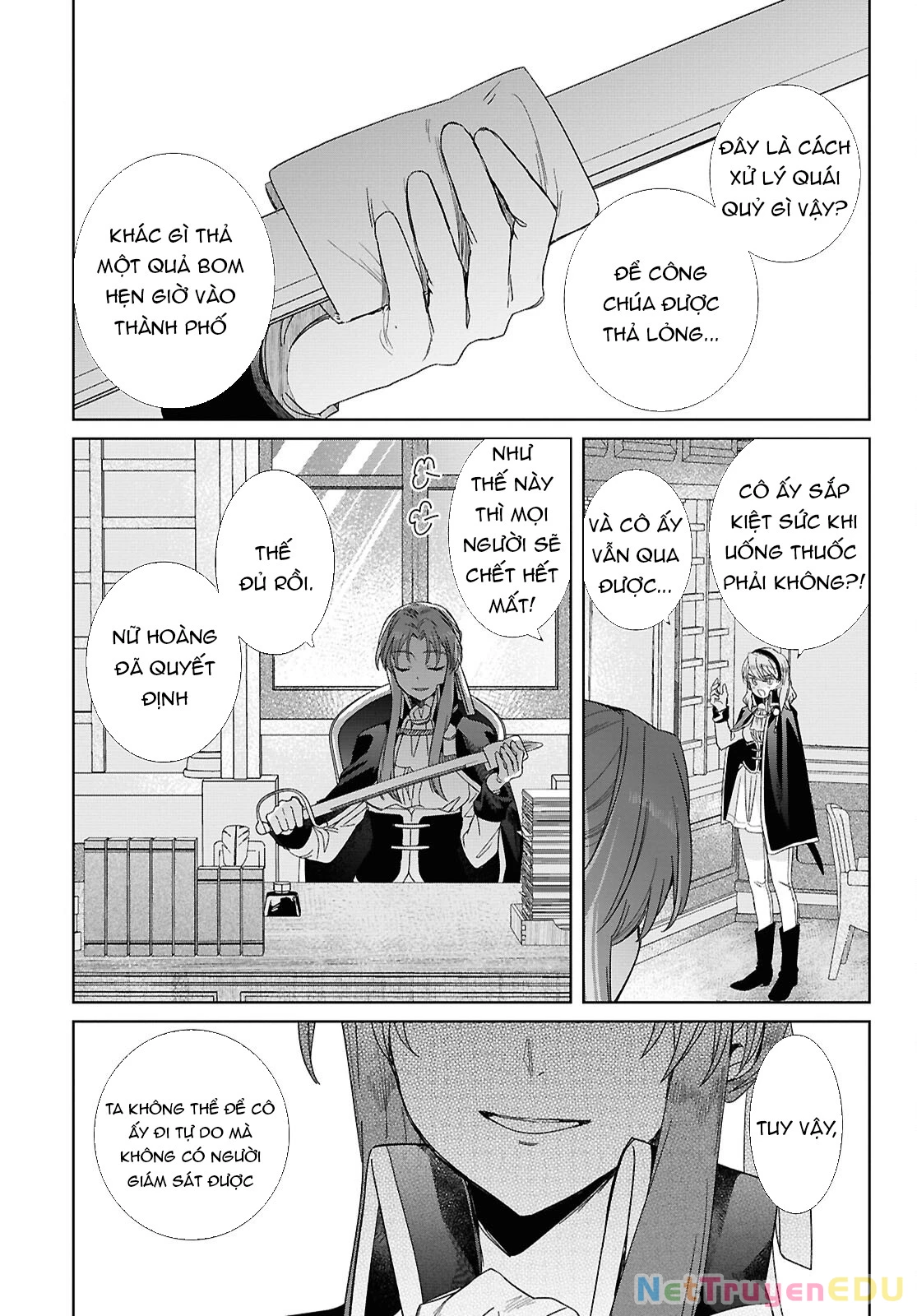 Thánh nữ yếu đuối và công chúa vô dụng~ Hành trình cứu thế giới của thánh nữ bị triệu hồi với ma lực bằng 0~ Chapter 4 - 32