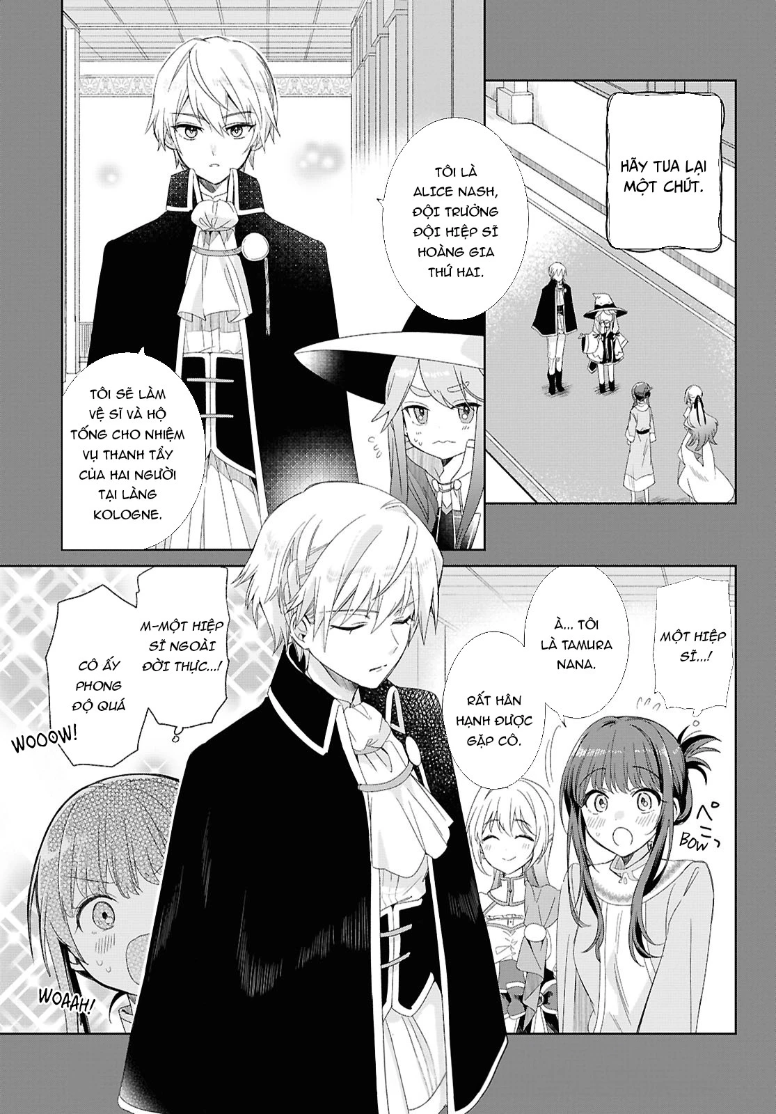 Thánh nữ yếu đuối và công chúa vô dụng~ Hành trình cứu thế giới của thánh nữ bị triệu hồi với ma lực bằng 0~ Chapter  5 - 3