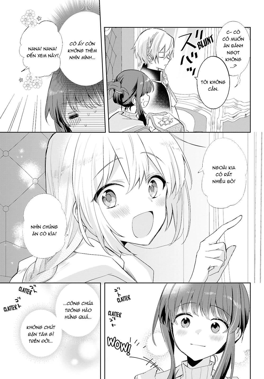 Thánh nữ yếu đuối và công chúa vô dụng~ Hành trình cứu thế giới của thánh nữ bị triệu hồi với ma lực bằng 0~ Chapter  5 - 5