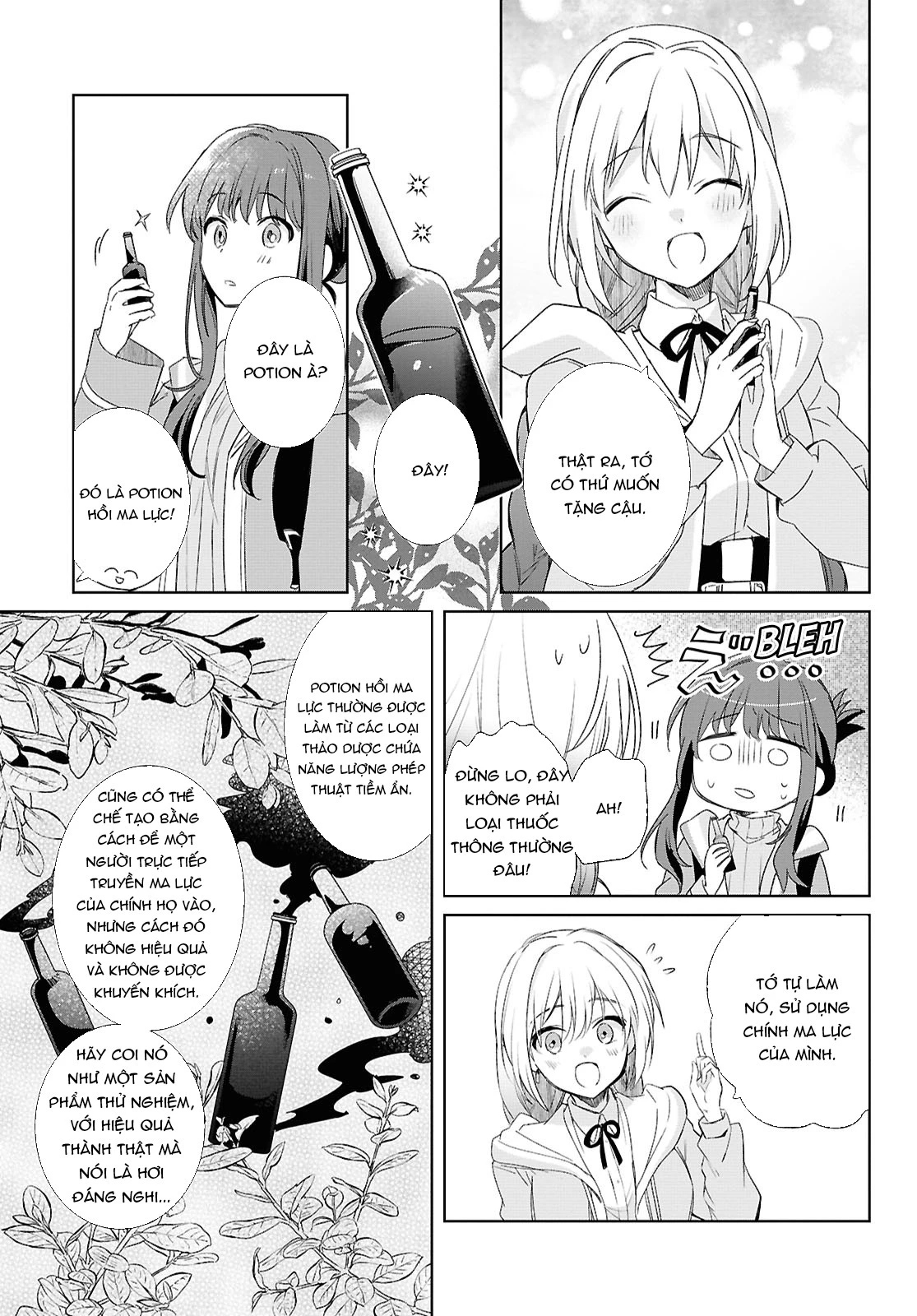 Thánh nữ yếu đuối và công chúa vô dụng~ Hành trình cứu thế giới của thánh nữ bị triệu hồi với ma lực bằng 0~ Chapter  5 - 13