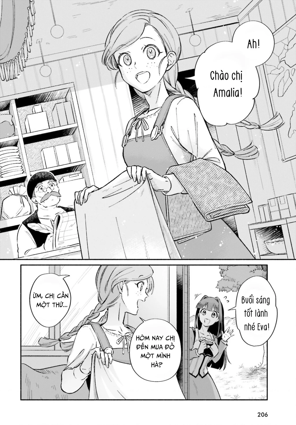 Cuộc sống thưởng trà của Amalia, nàng phù thủy bị lãng quên Chapter 8 - 2