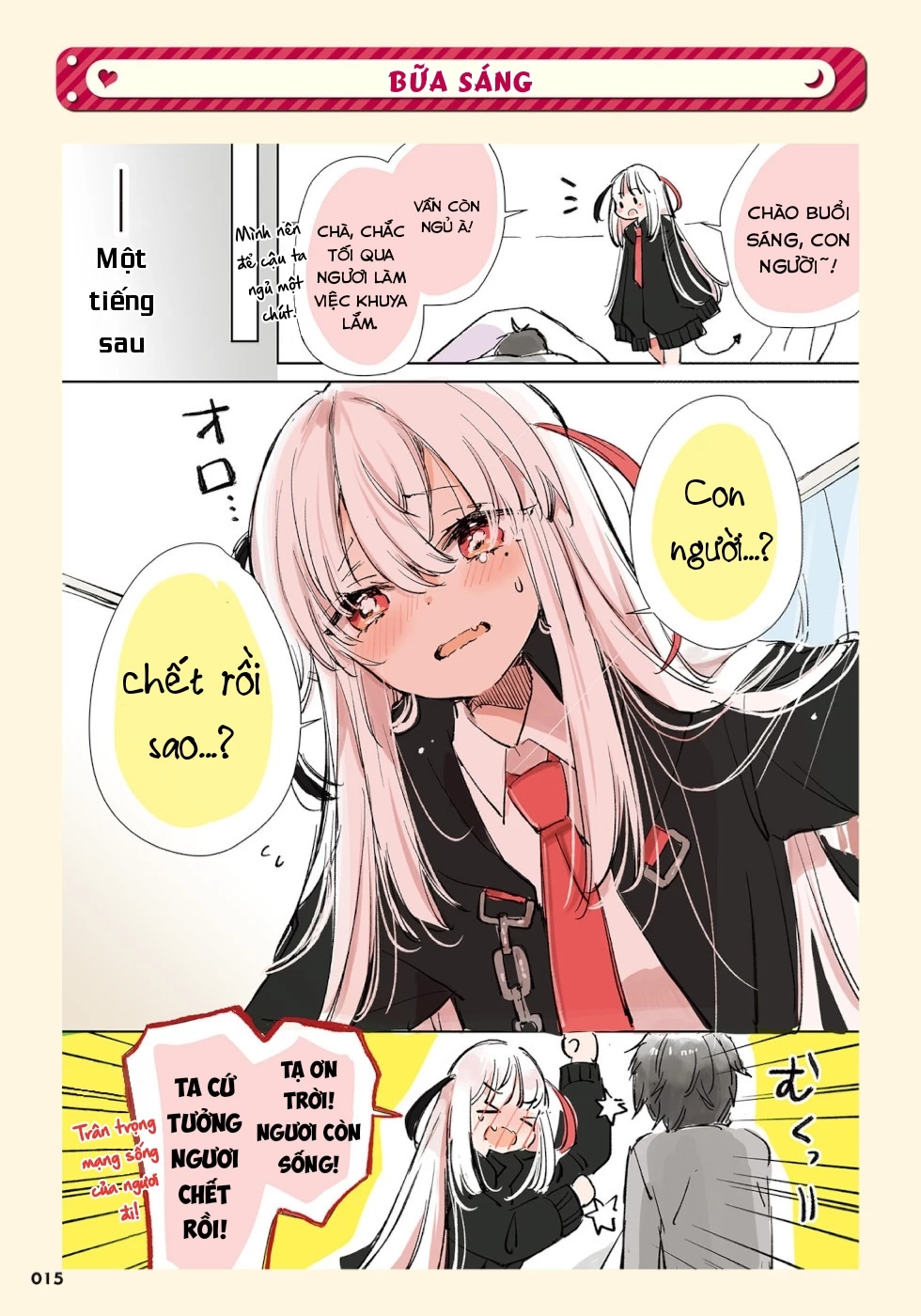 Tử Thần Đem Lòng Yêu Một Con Người Chương 4: Bữa Sáng - 1