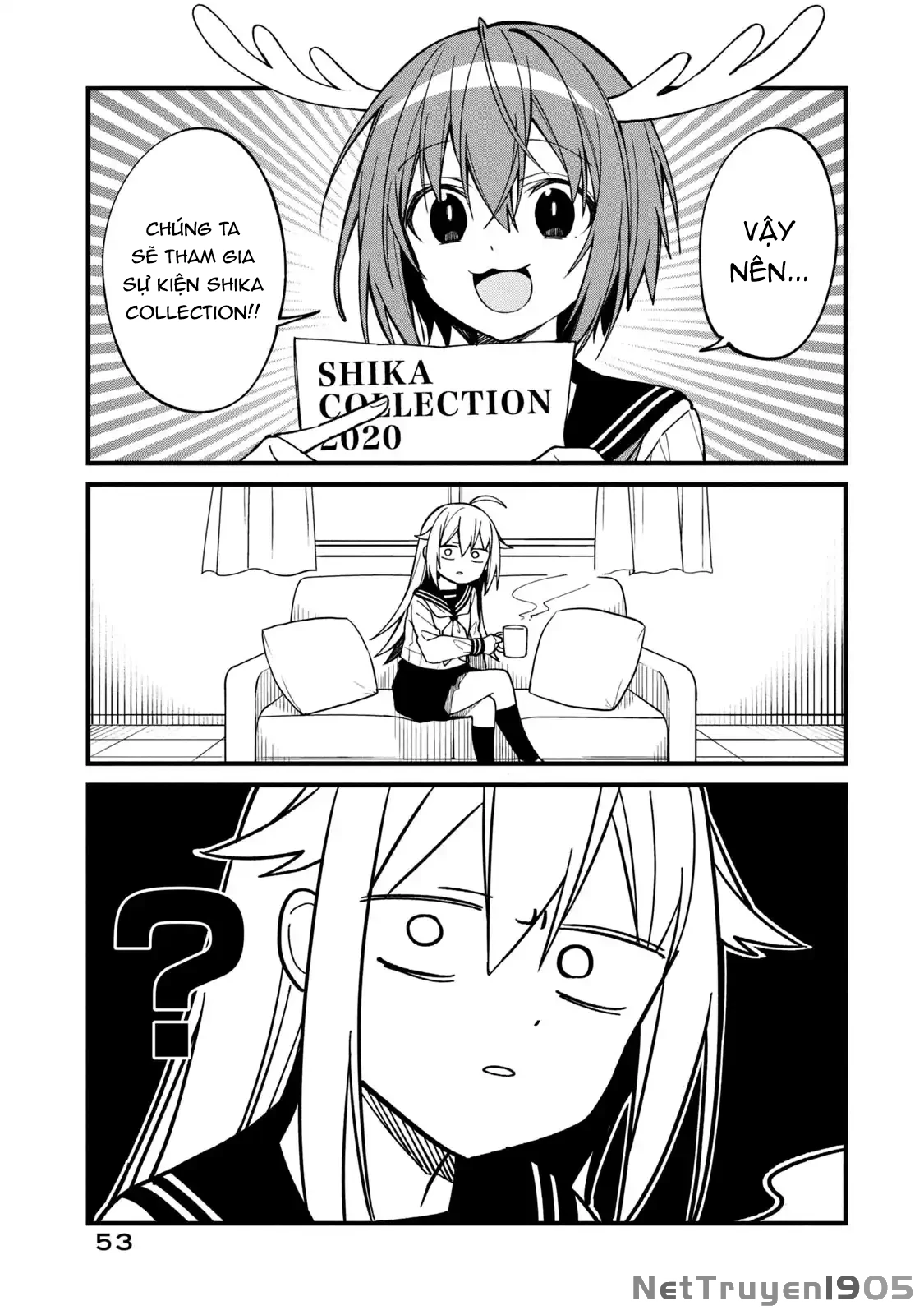 Shikanoko Nokonoko Koshitantan Chapter 10 - 3
